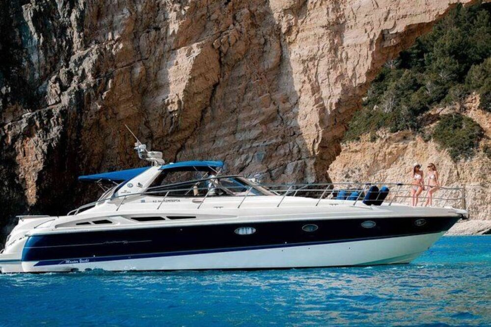 Private Yacht Cruise to the North of Zakynthos Island. 50 Ft