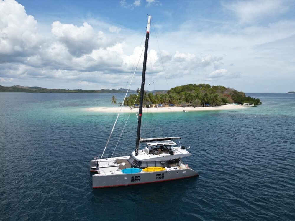 Rent a 60 Ft Sunreef Catamaran for Your Luxury Palawan Island Cruise