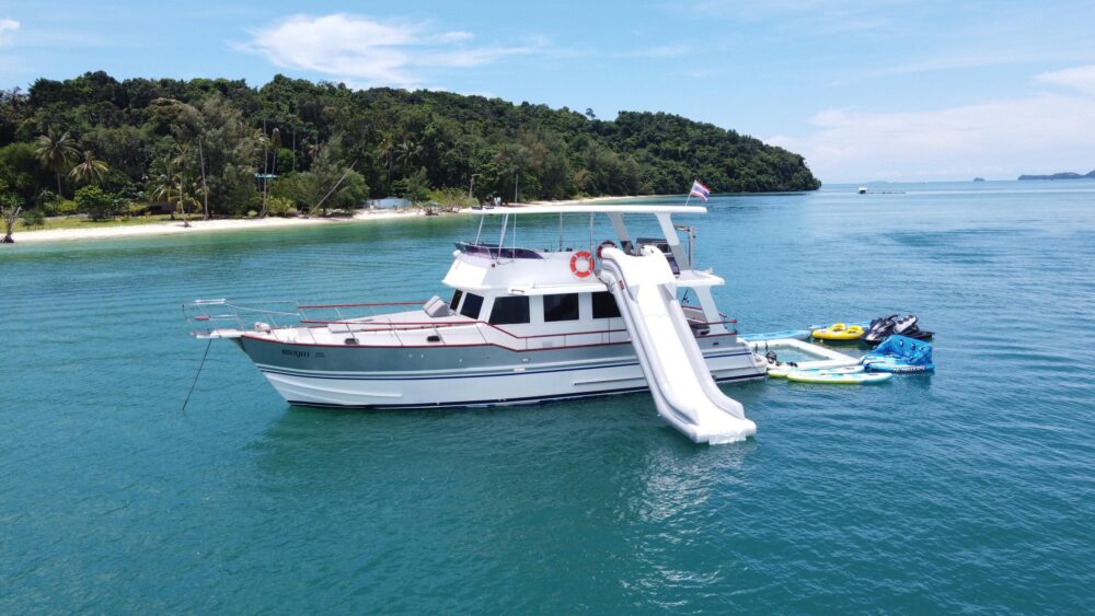 Grand Banks 53ft Yacht Charter in Phuket