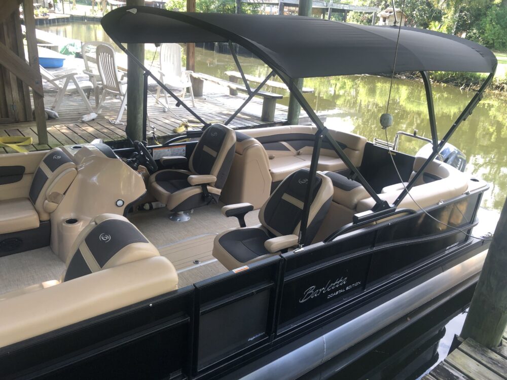 24’ Cruising Tritoon for the Gulf Shores and Orange Beach Area