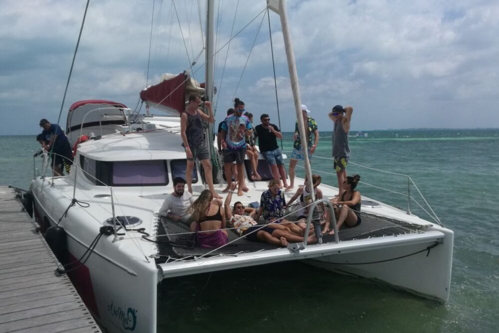 Catamaran for a party group or family to Isla Mujeres - Image 2