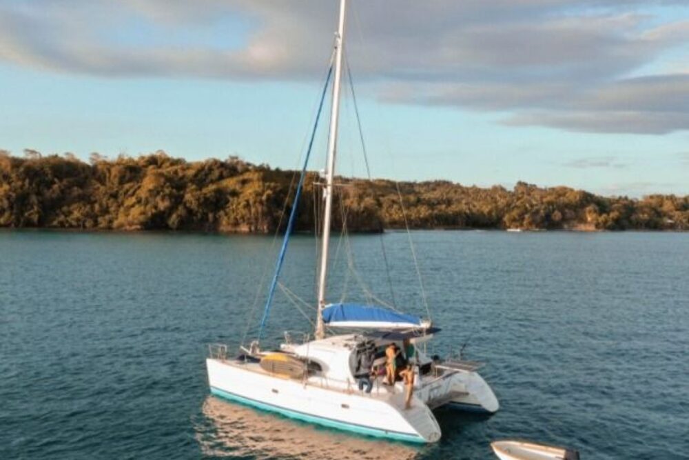 Catamaran Lagoon from Nosy Be, Madagascar