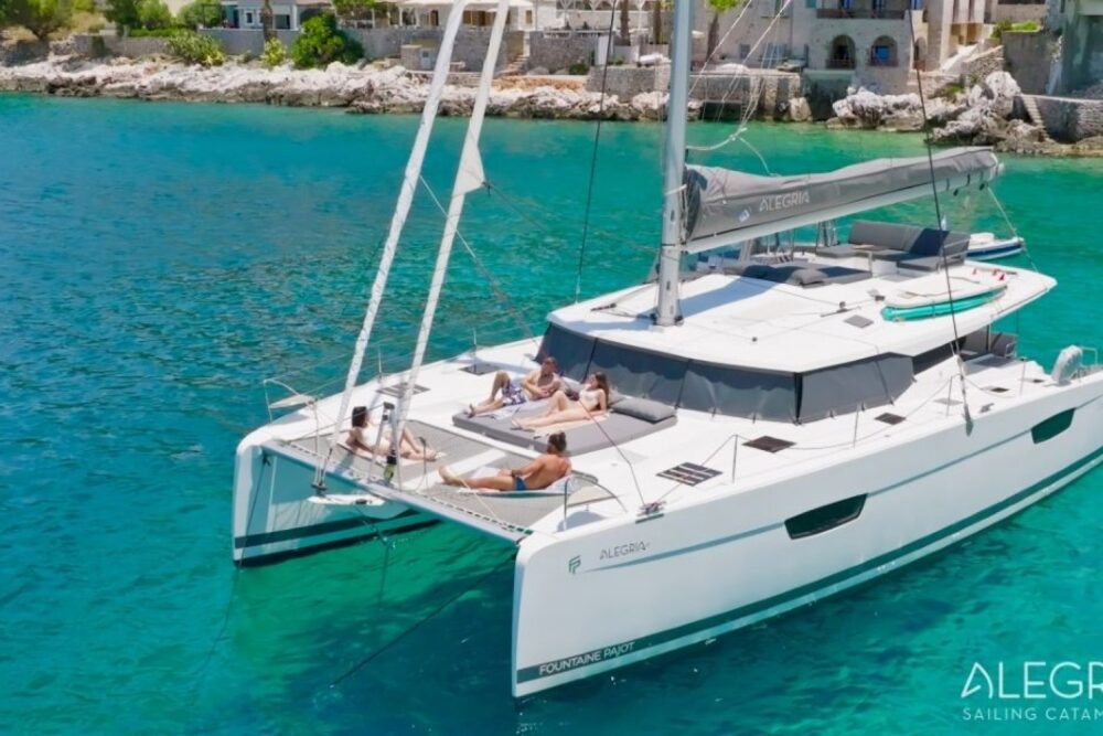 Alegria Crewed Catamaran in Greece