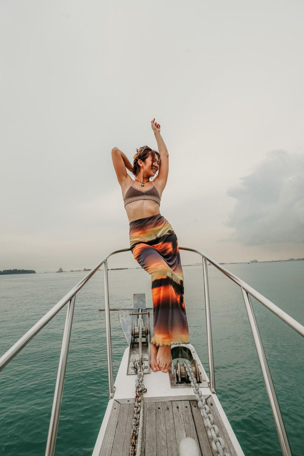 Luxury Grand Banks 42 Yacht Charters in Singapore with Professional Captain - Image 9