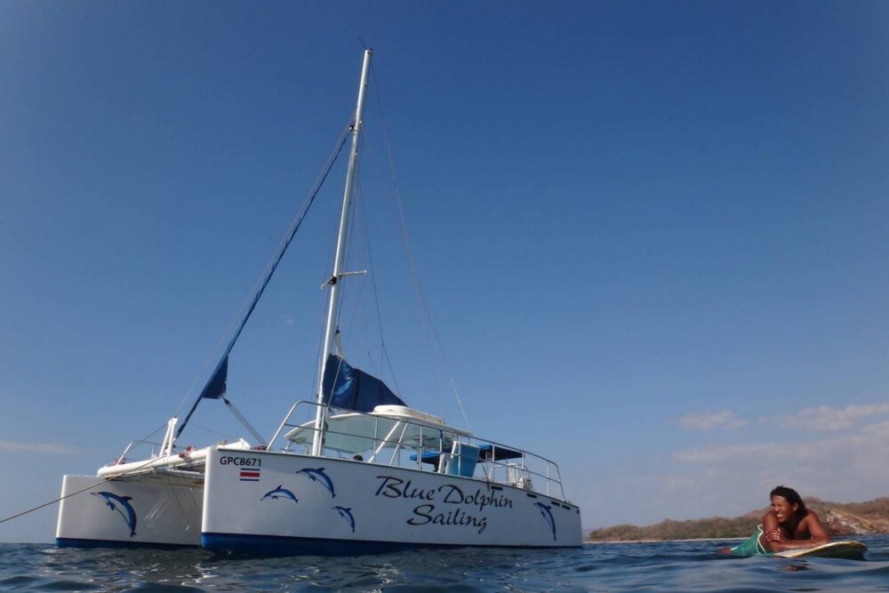 Blue Dolphin Sailing Catamaran - Image 2
