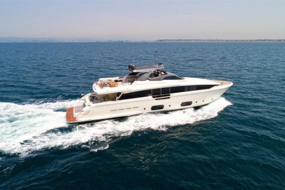 Discover unparalleled luxury aboard our 96’ Ferretti Mega Yacht. - Image 23
