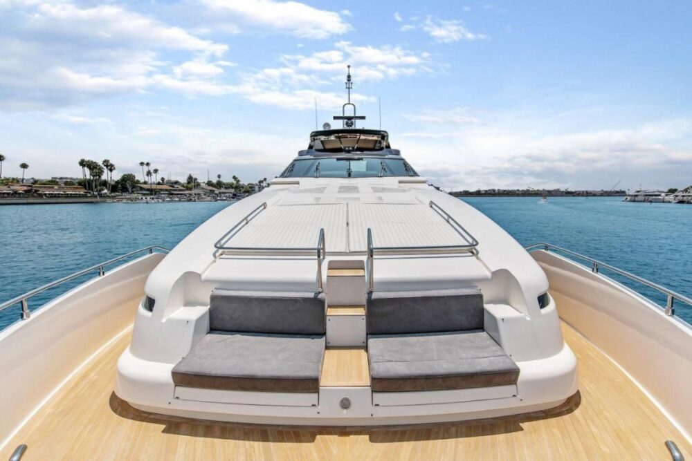 Discover unparalleled luxury aboard our 96’ Ferretti Mega Yacht. - Image 21