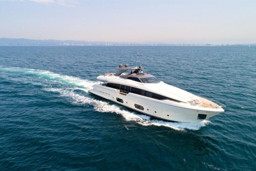Discover unparalleled luxury aboard our 96’ Ferretti Mega Yacht. - Image 19