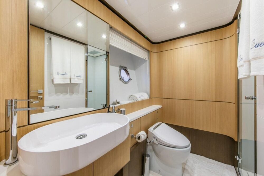 Discover unparalleled luxury aboard our 96’ Ferretti Mega Yacht. - Image 14