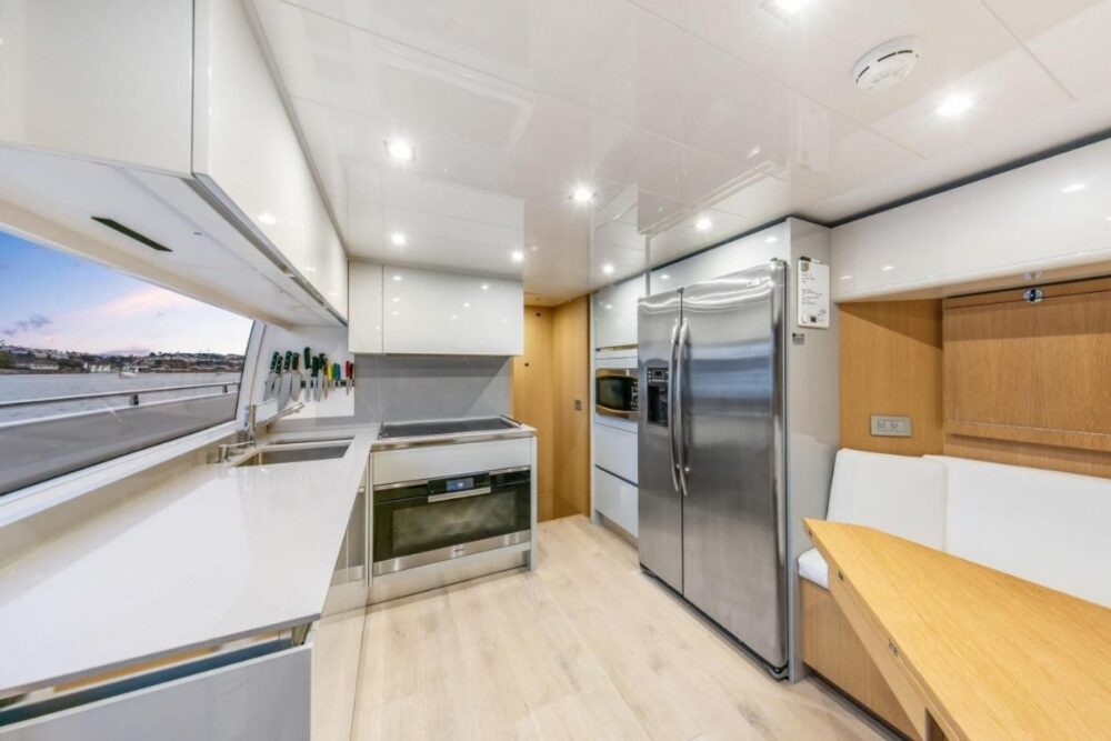 Discover unparalleled luxury aboard our 96’ Ferretti Mega Yacht. - Image 11