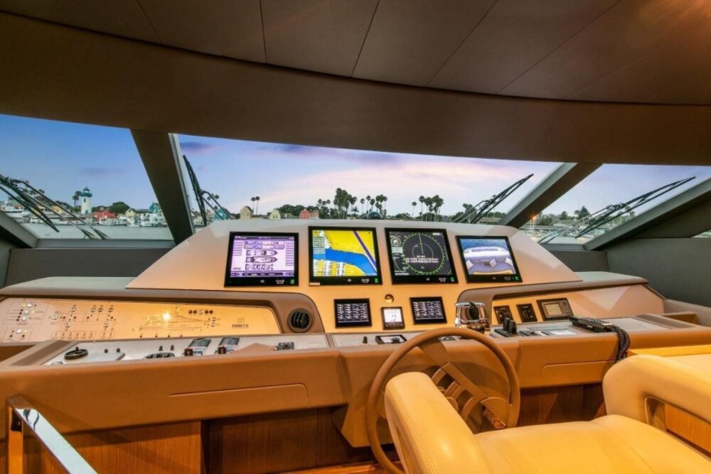 Discover unparalleled luxury aboard our 96’ Ferretti Mega Yacht. - Image 10