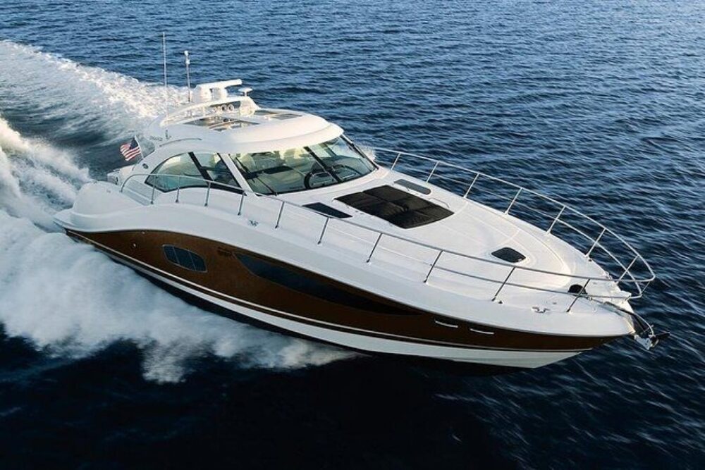With a 360-degree cockpit and well-appointed furnishings, she is a perfect Yacht