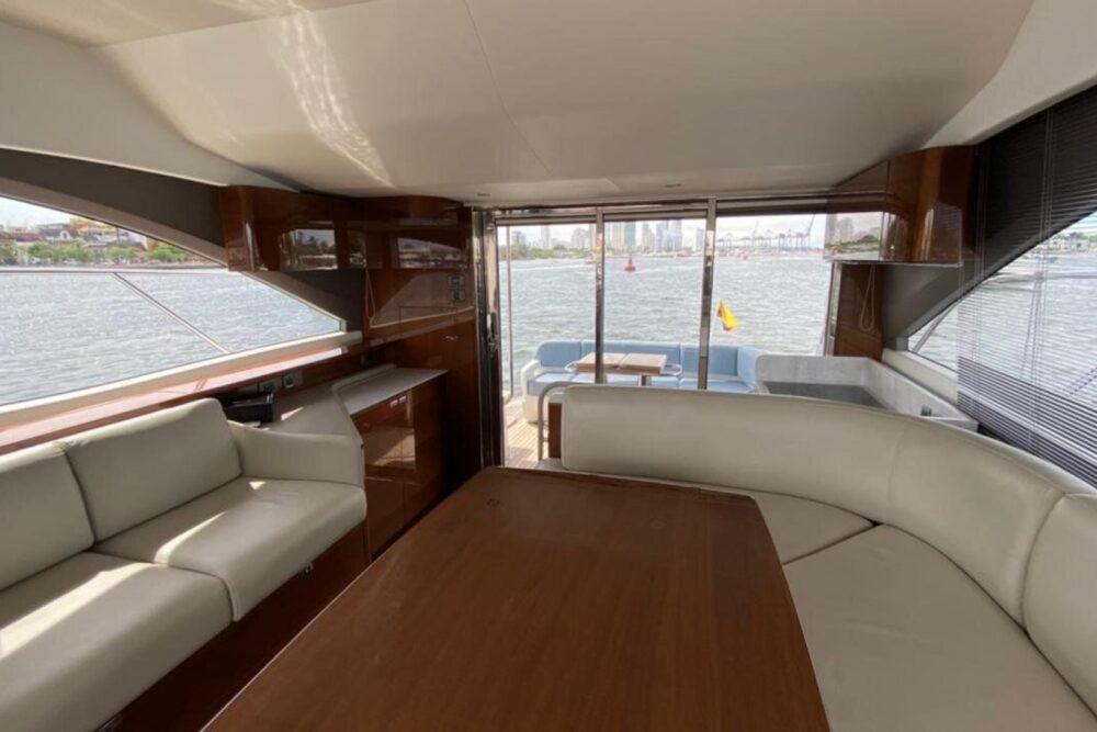 Step aboard our 45' Princess yacht, a symbol of sophistication and contemporary - Image 2