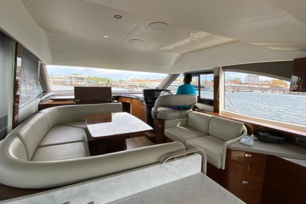 Step aboard our 45' Princess yacht, a symbol of sophistication and contemporary - Image 10