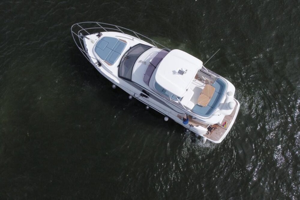 Step aboard our 45' Princess yacht, a symbol of sophistication and contemporary - Image 7