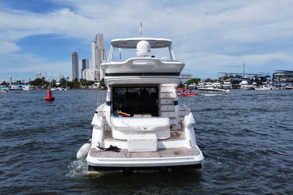 Step aboard our 45' Princess yacht, a symbol of sophistication and contemporary - Image 4