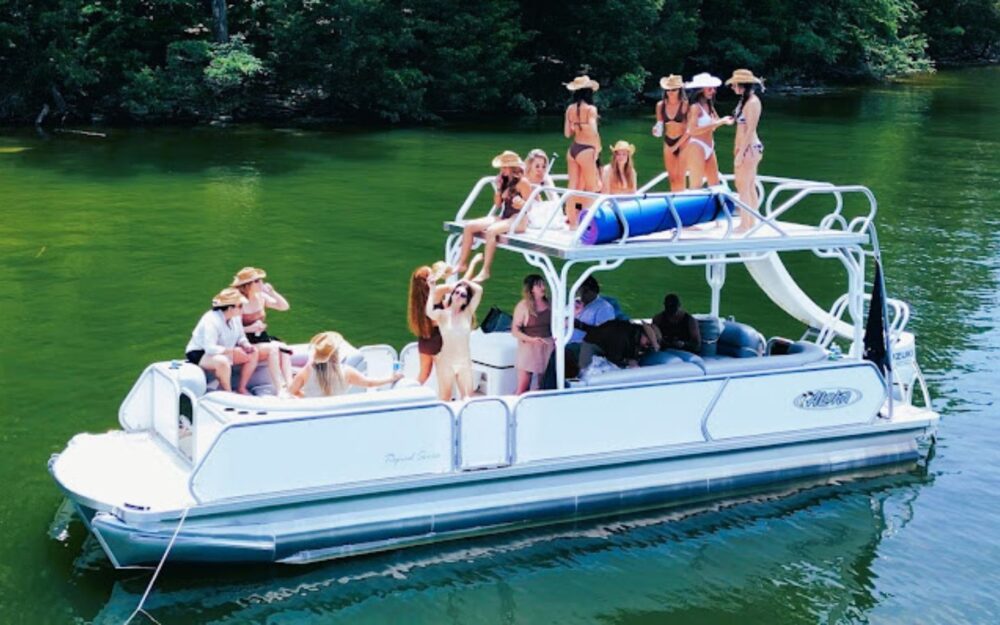 2024 Aloha 30' Tropical Slide Pontoon - Rowdy Boats | Nashville, TN - Imagen 3