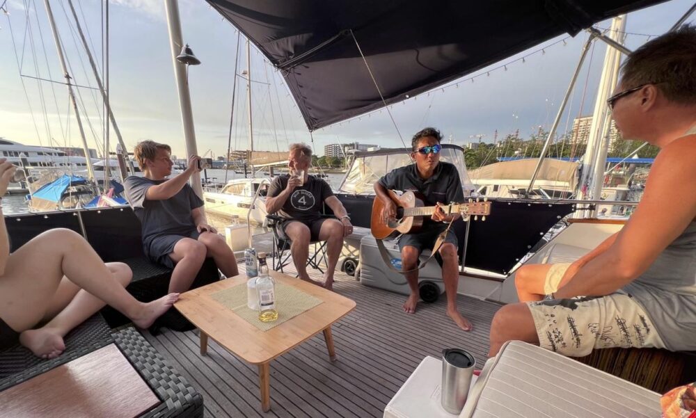 Luxury Grand Banks 42 Yacht Charters in Singapore with Professional Captain - Image 22