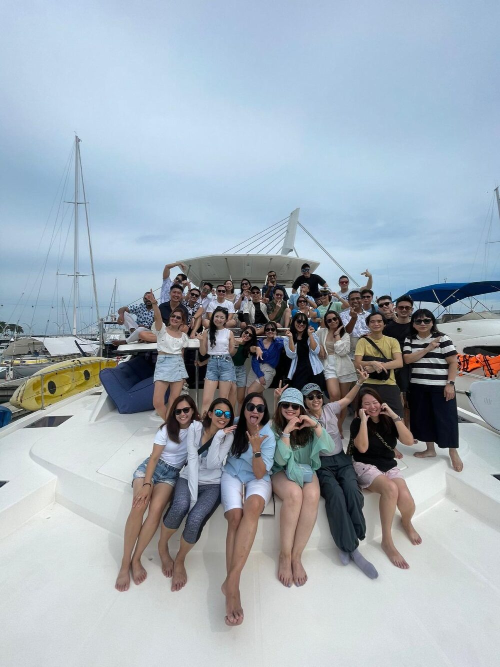 Luxury Keppel Bay Yacht Rental: Valencia 51ft Leopard Catamaran Experience in Singapore - Image 2