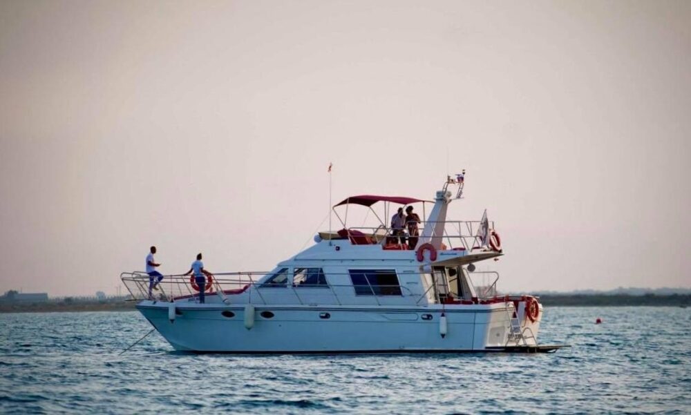 DEEP BLUE IS 45 ft Brichwood Motor Yacht Charter for 24 People in Larnaca,Cyprus - Image 2