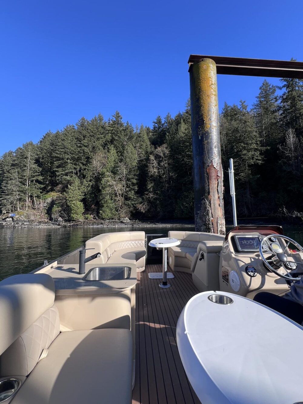 Vancouver BBQ Boat Rental - Luxury 8-Person Party Pontoon Experience in False Creek - Imagen 13