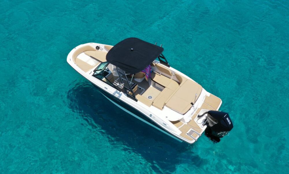 Luxury Sea Ray 210 Boat Rental in Protaras - Private Cyprus Coastal Cruises