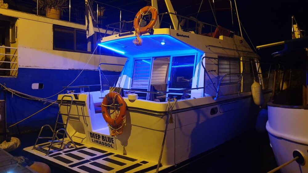 DEEP BLUE IS 45 ft Brichwood Motor Yacht Charter for 24 People in Larnaca,Cyprus - Image 3