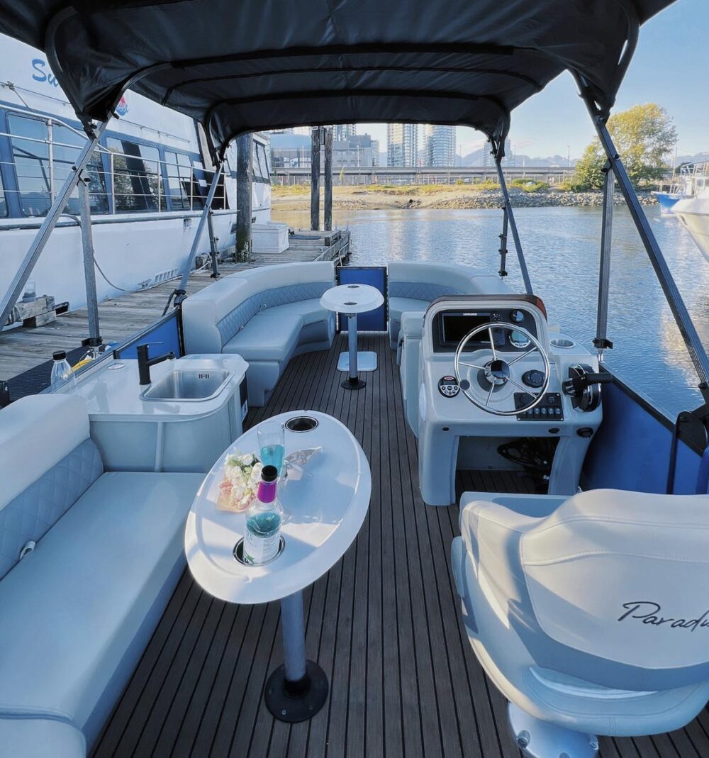 Vancouver Party Boat: BBQ Pontoon Experience in Downtown Harbor - Imagen 7