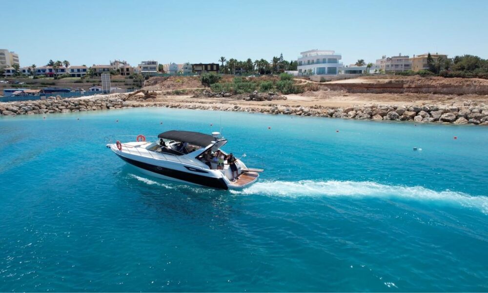 Cornelia Luxury Yacht Cruiser - Premium Blue Lagoon Charters in Protaras, Cyprus - Image 2