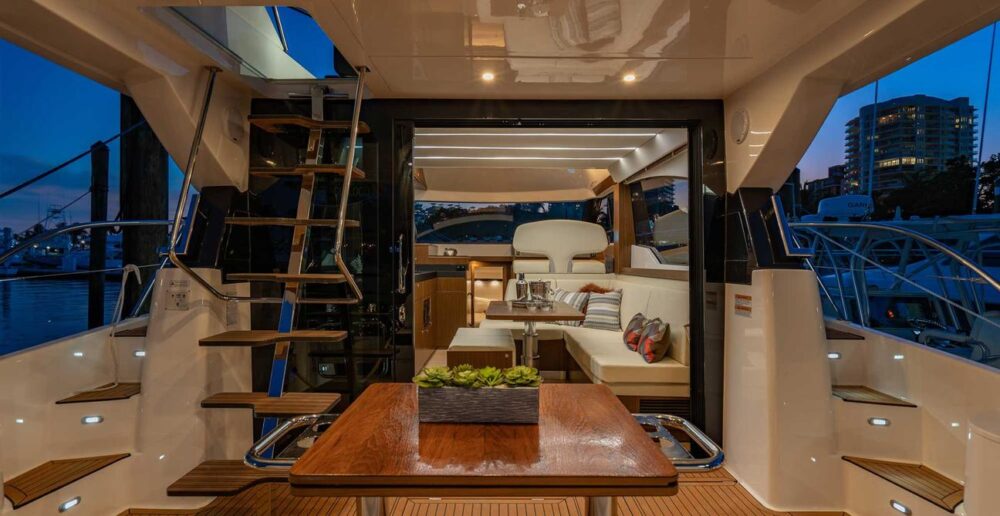 Charter and cruise in Stockholm on a flybridge Yacht - Image 15