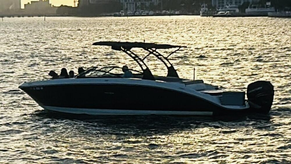 Luxury Miami Sundeck Party Boat Experience | Sea Ray 30' with Free Hour Promotion - Imagen 24