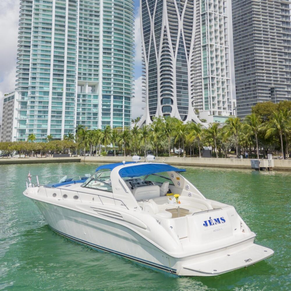Sea Ray 50' Private Yacht Charter in Miami - Get 1 Hour Free Monday-Thursday - Imagen 9