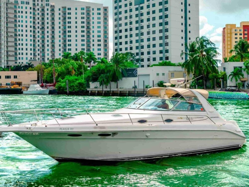 34' Sea Ray Yacht Charter in Miami Mon-Thur 1 hr free after 3 hrs booked - Imagen 6