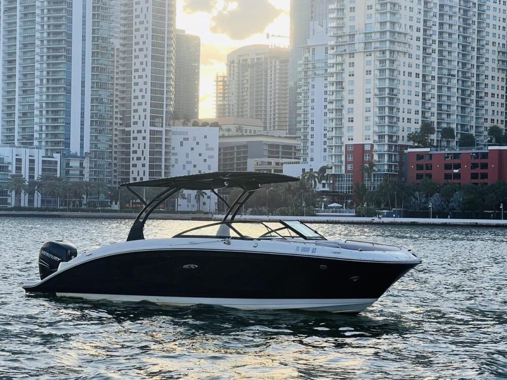Luxury Miami Sundeck Party Boat Experience | Sea Ray 30' with Free Hour Promotion - Imagen 20
