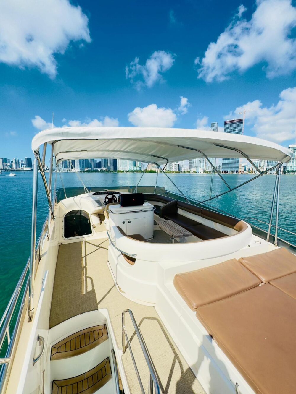 Enjoy Miami Onboard the Viking Flybridge 65ft Yacht! - Image 23