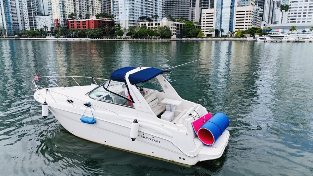 Luxury 32ft Monterey Yacht - Private Miami River Cruises for Groups of 10 - Imagen 22