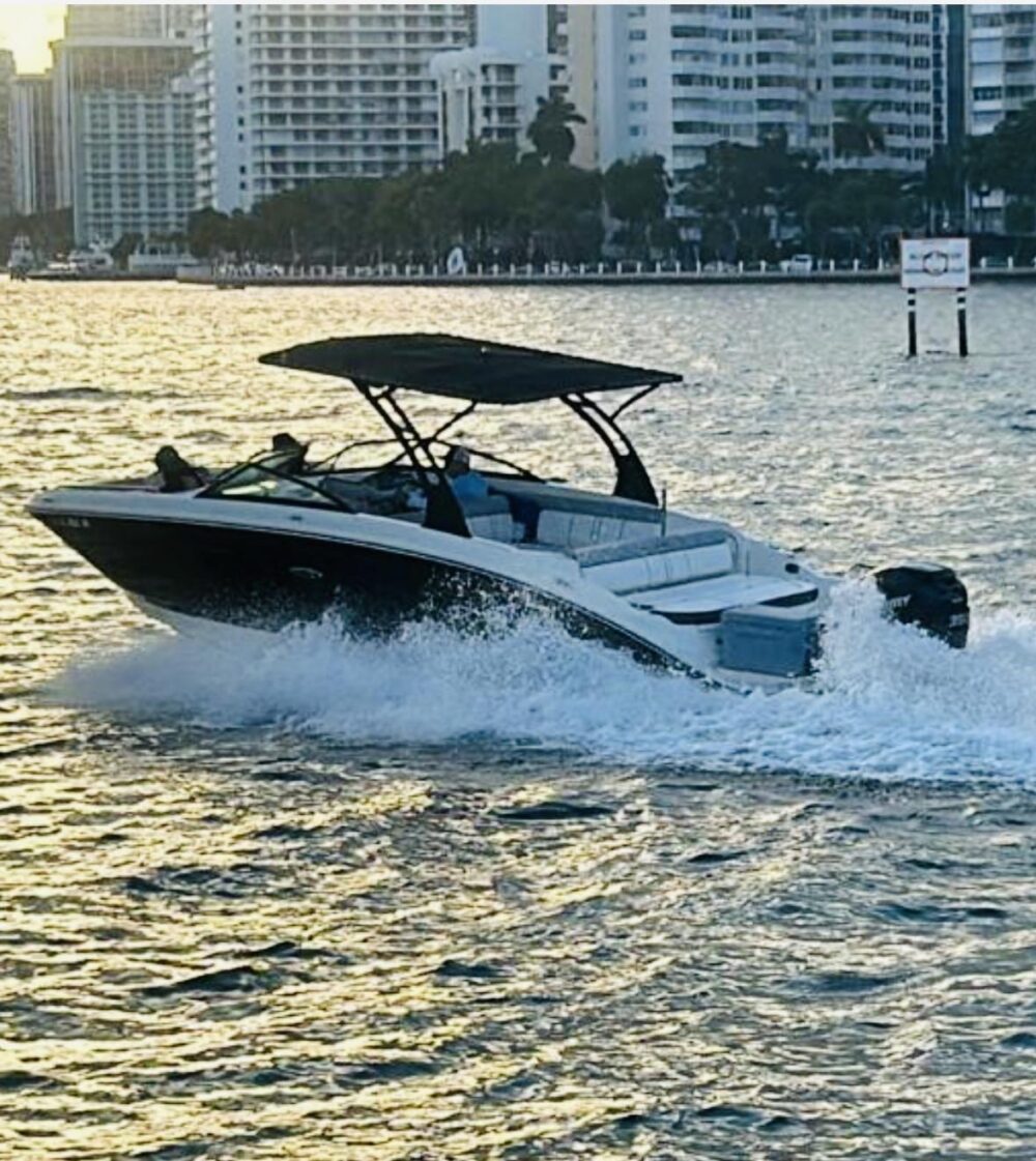 Luxury Miami Sundeck Party Boat Experience | Sea Ray 30' with Free Hour Promotion - Imagen 10