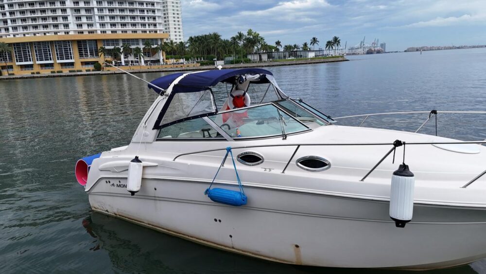 Luxury 32ft Monterey Yacht - Private Miami River Cruises for Groups of 10 - Imagen 19