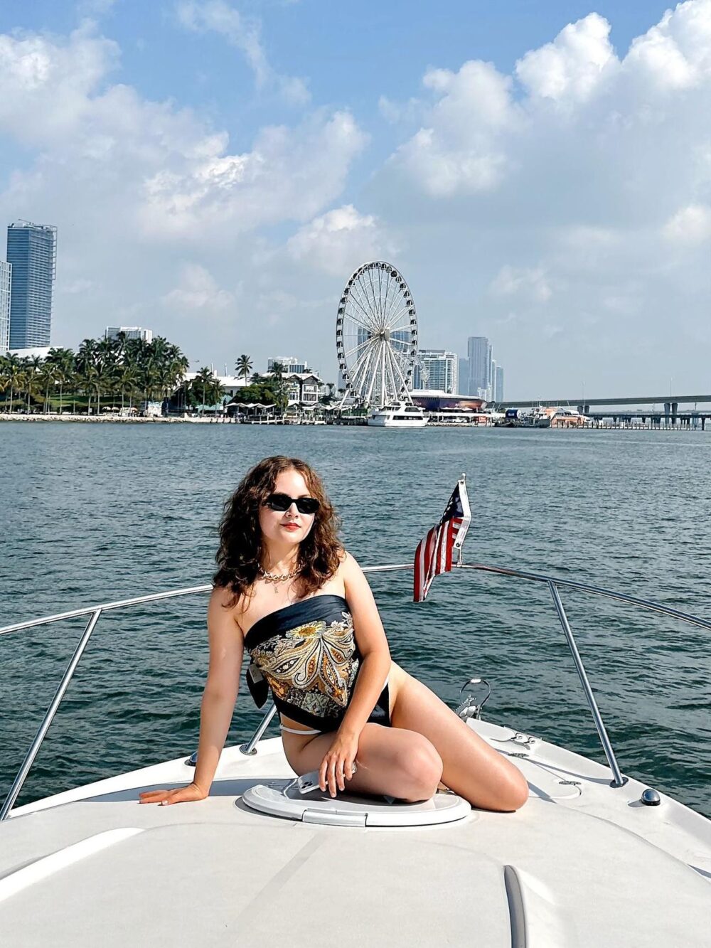 Luxury 32ft Monterey Yacht - Private Miami River Cruises for Groups of 10 - Imagen 18
