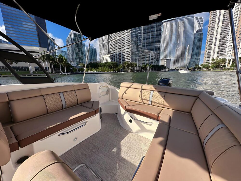Miami Party Boat Rental: 29' SeaRay SDX with Captain & Sandbar Tours - Imagen 15