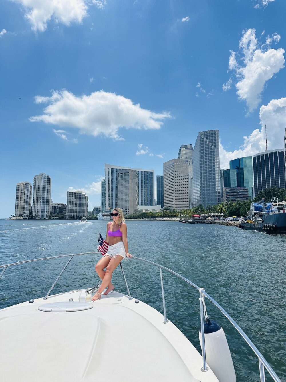 Luxury 32ft Monterey Yacht - Private Miami River Cruises for Groups of 10 - Imagen 14