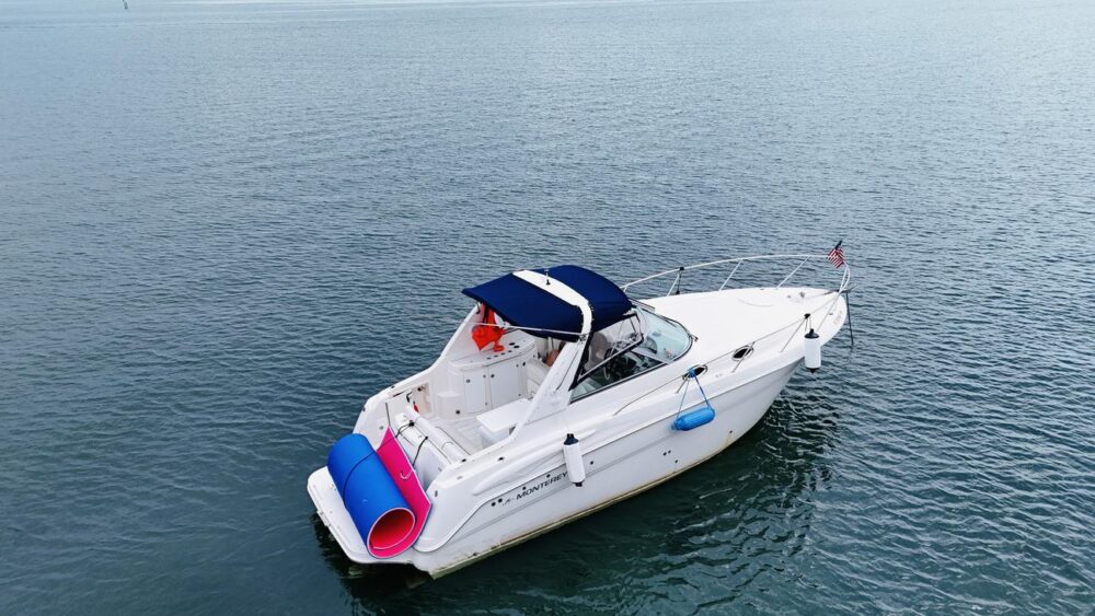 Luxury 32ft Monterey Yacht - Private Miami River Cruises for Groups of 10 - Imagen 13