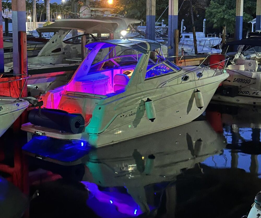 Luxury 32ft Monterey Yacht - Private Miami River Cruises for Groups of 10 - Imagen 39