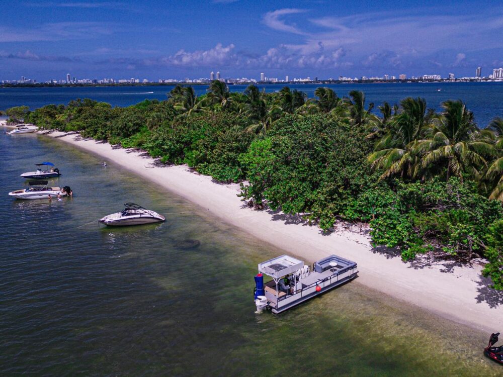 Enjoy 32ft 'RUMBA' PONTOON with BBQ/DISCO LIGHTS & SMOKE MACHINE in Miami! - Image 14
